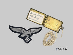 Germany, Luftwaffe. An Officer’s Breast Eagle, with Locket