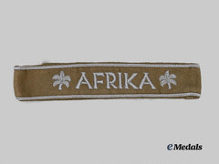 Germany, Wehrmacht. An Afrika Cuff Title, Type 8