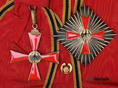 Germany, Federal Republic. An Order of Merit, Grand Cross Sash and Star Set, by Steinhauer & Lück