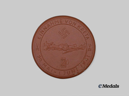 germany,_luftwaffe._a1941_battle_of_crete_fallschirmjäger_commemorative_medallion,_by_meissen_porcelain_e_medals__g63296_3