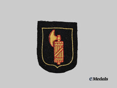 Germany, SS. A Mint 29th Waffen Grenadier Division of the SS (1st Italian) Sleeve Insignia