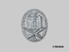 Germany, Wehrmacht. A General Assault Badge, Refurbished Example by F.W. Assmann & Söhne