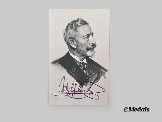 germany,_imperial._a_signed_photograph_of_kaiser_wilhelm_i_i,_c.1935_e_medals__g63313_2