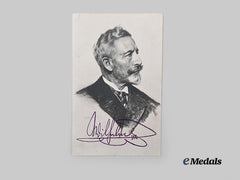 Germany, Imperial. A Signed Photograph of Kaiser Wilhelm II, c. 1935
