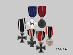 Germany, Wehrmacht. A Mixed Lot of Awards for First and Second World War Service