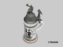 Germany, Imperial. A Commemorative Reservist Stein to Drummer Friedrich Scharkenberg