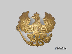 Germany, Imperial. An M1915 Pickelhaube Eagle Plate, Refurbished Example