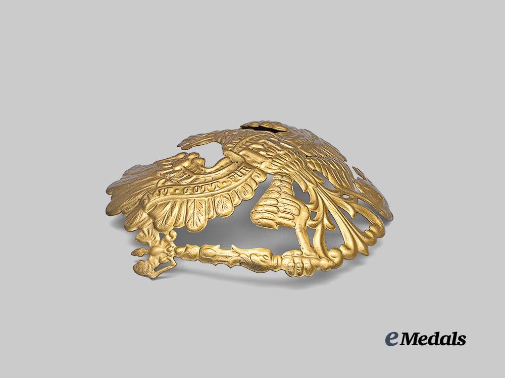 germany,_imperial._an_m1915_pickelhaube_eagle_plate,_refurbished_example_e_medals__g63376_3
