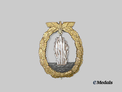germany,_kriegsmarine._a_minesweeper_war_badge,_refurbished_example,_by_schwerin_e_medals__g63396_2