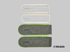 Germany, Heer. A Lot of Shoulder Boards, Enlisted and Officer Ranks, Infantry and Panzergrenadier Issue