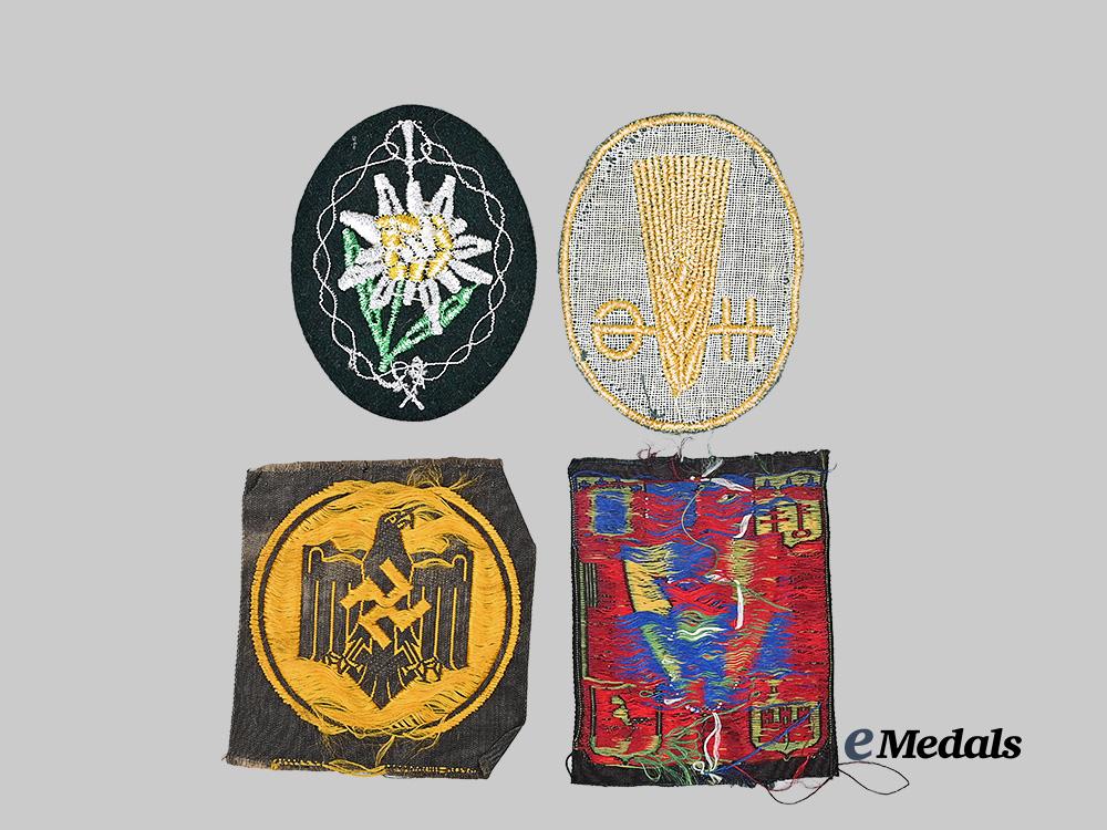 germany,_third_reich;_france,_vichy._a_mixed_lot_of_cloth_badges_and_insignia_e_medals__g63398_3