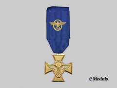 Germany, Ordungspolizei. A Mint Long Service Award, I Class for 25 Years