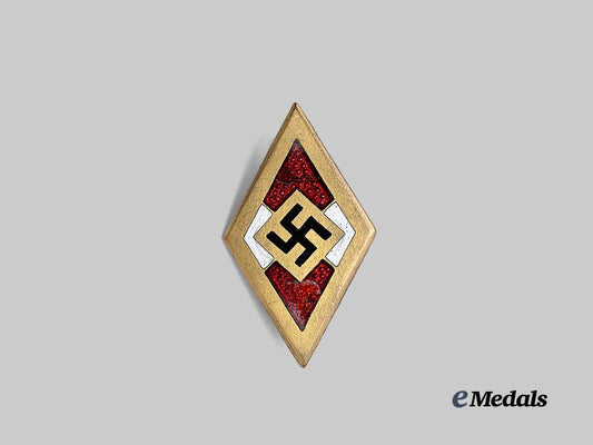 germany,_h_j._a_golden_honour_badge,_by_ferdinand_hoffstätter_e_medals__g63432_2