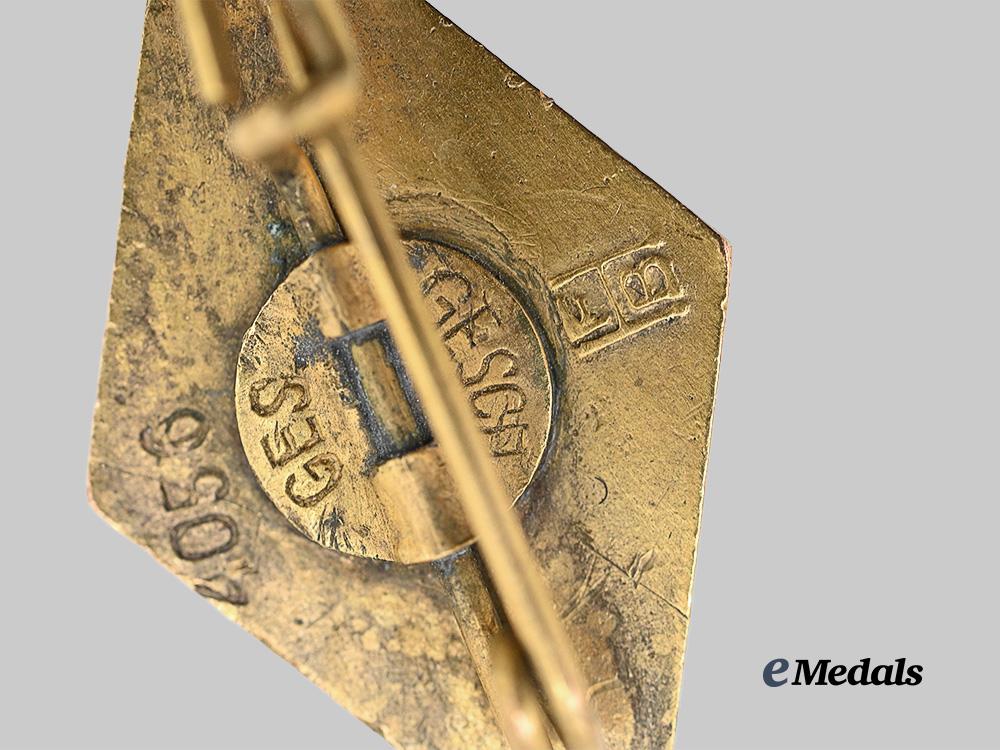 germany,_h_j._a_golden_honour_badge,_by_ferdinand_hoffstätter_e_medals__g63432_5