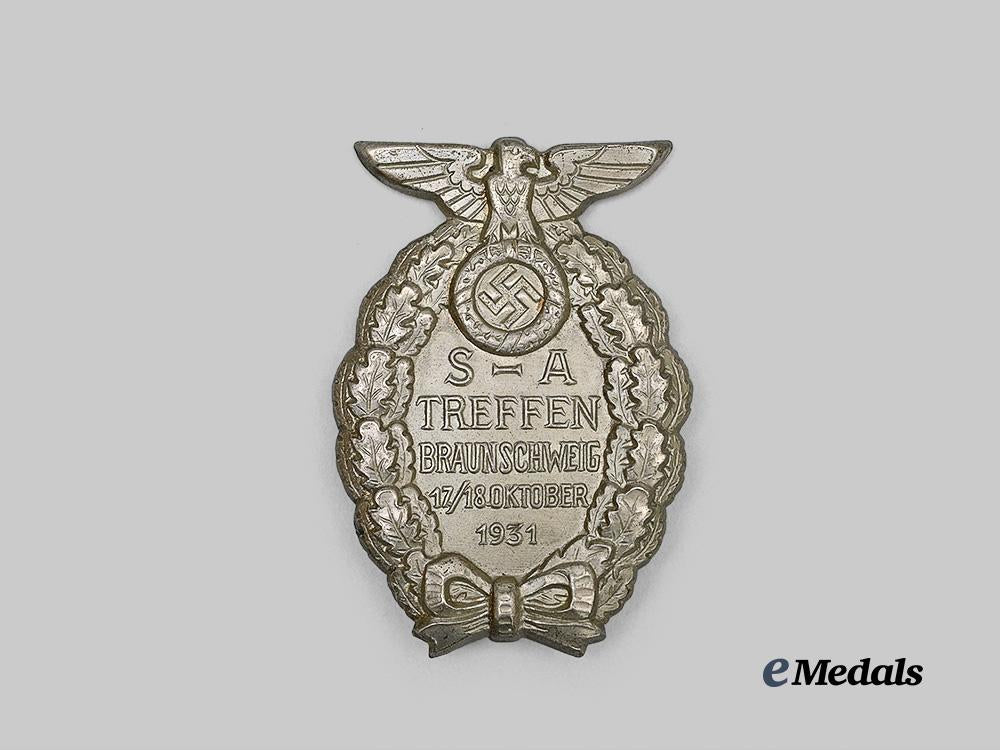 germany,_s_a._a1931_braunschweig_rally_badge,_second_pattern_e_medals__g63471_2