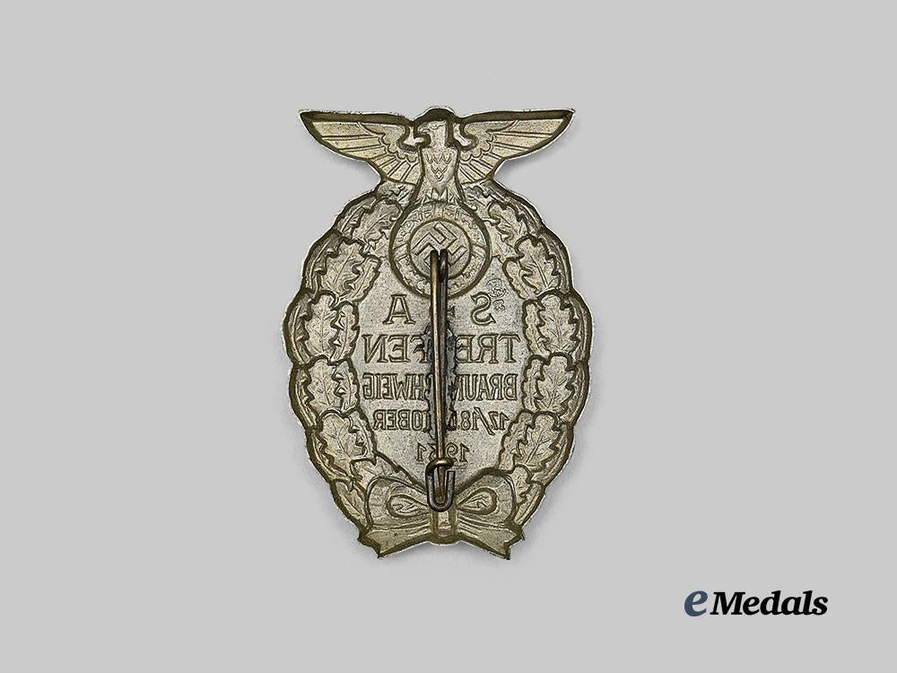 germany,_s_a._a1931_braunschweig_rally_badge,_second_pattern_e_medals__g63471_4
