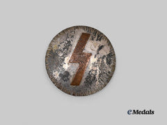Germany, Third Reich. A Germanic Folk Art Brooch in Silver