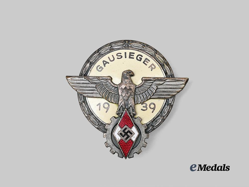 germany,_h_j._a1939_national_trade_competition_victor’s_badge,_silver_grade,_by_gustav_brehmer_e_medals__g63480_2