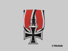 Germany, Wehrmacht. A Mint 1939 Iron Cross II Class, Schinkel Variant on Parade Mount, by Wilhelm Deumer