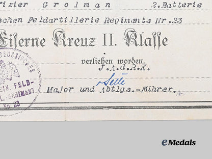 germany,_imperial._a1914_iron_cross_i_i_class,_with_case_and_award_document,_to_unteroffizier_grolman_e_medals__g63490_5