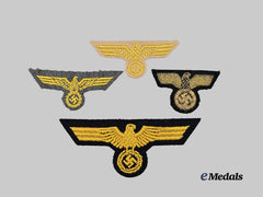 Germany, Kriegsmarine. A Mixed Lot of Eagle Insignia