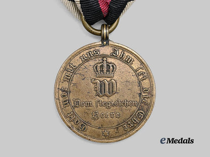 germany,_imperial._a_pair_of_war_commemorative_medals_of1870/71,_combatant_and_non-_combatant,_with_award_documents_e_medals__g63518_10