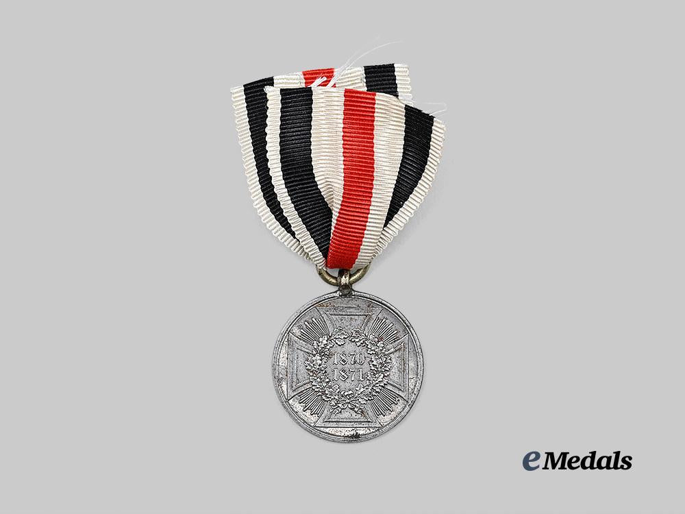 germany,_imperial._a_pair_of_war_commemorative_medals_of1870/71,_combatant_and_non-_combatant,_with_award_documents_e_medals__g63518_8