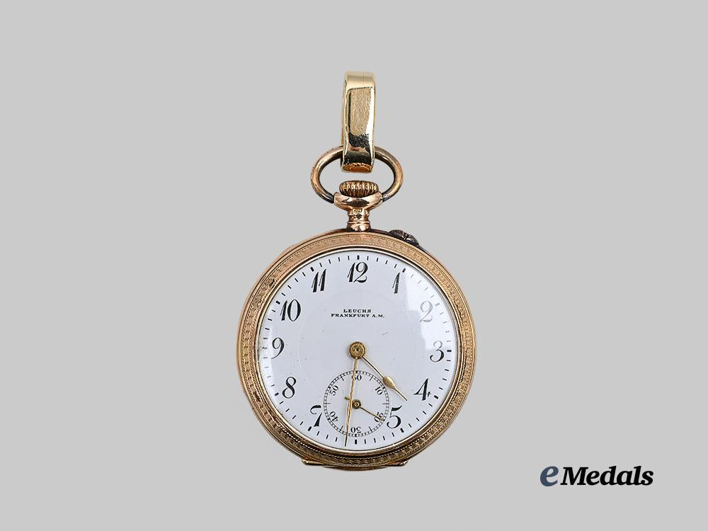 germany,_imperial._a1912_german_marksmanship_competition50th_jubilee_pocket_watch_in_gold,_by_georges_favre-_jacot&_co._e_medals__g63520_3