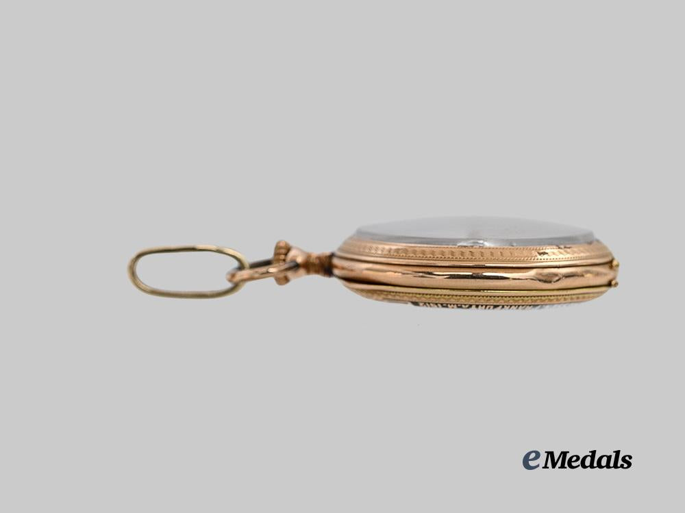 germany,_imperial._a1912_german_marksmanship_competition50th_jubilee_pocket_watch_in_gold,_by_georges_favre-_jacot&_co._e_medals__g63520_6