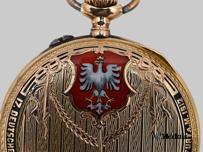 germany,_imperial._a1912_german_marksmanship_competition50th_jubilee_pocket_watch_in_gold,_by_georges_favre-_jacot&_co._e_medals__g63520_8