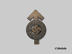Germany, HJ. A Proficiency Badge, Bronze Grade, by Gustav Brehmer