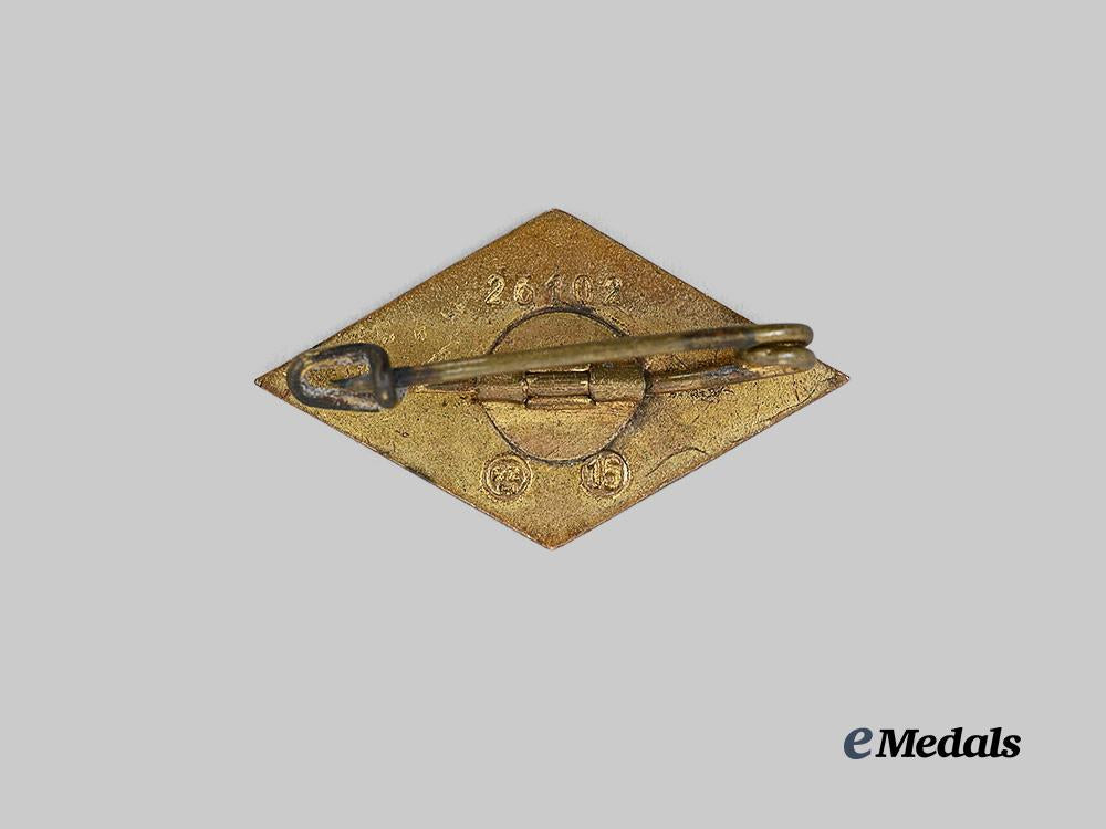 germany,_h_j._a_golden_honour_badge,_early_example,_by_ferdinand_hoffstätter_e_medals__g63552_3