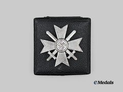 Germany, Wehrmacht. A War Merit Cross, I Class with Sword and Case, by Carl Poellath