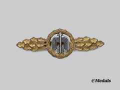 Germany, Luftwaffe. A Short-Range Fighter Clasp, Bronze Grade, by C.E. Juncker