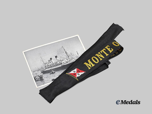germany,_kriegsmarine._an_s_s_monte_olivia_tally_ribbon_and_feldpost_postcard_e_medals__g63569_2