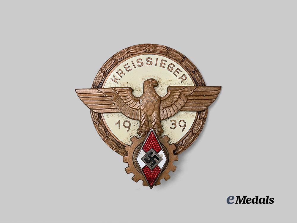 germany,_h_j._a1939_national_trade_competition_victor’s_badge,_bronze_grade,_by_ferdinand_wagner_e_medals__g63595_2
