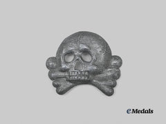 Germany, SS. A Visor Cap Totenkopf Insingia, First Pattern