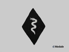 Germany, SS. A Mint Veterinary Personnel Sleeve Diamond