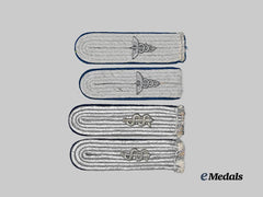 Germany, Wehrmacht. A Lot of Medical Personnel Shoulder Boards for Leutnant Ranks