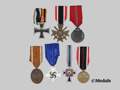 Germany, Third Reich. A Mixed Lot of Awards for Military and Civil Service