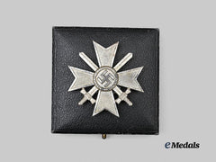 Germany, Wehrmacht. A War Merit Cross I Class, with Swords and Case, by Wilhelm Deumer