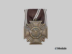 Germany, NSDAP. A Mint Long Service Award, III Class for 10 Years, on Parade Mount