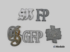Germany, Wehrmacht. A Mixed Lot of Shoulder Board Cypher