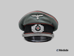 Germany, Heer. A Flak/Artillery Officer’s Visor Cap, by EREL
