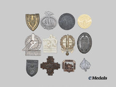 Germany, Third Reich. A Mixed Lot of Commemorative Badges