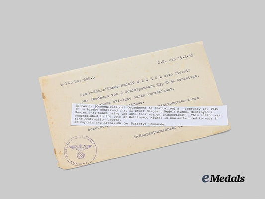 germany,_s_s._a_tank_destruction_badge_notice_to_s_s-_scharführer_rudolf_michel,5th_s_s_panzer_division“_wiking”_e_medals__g63718_2