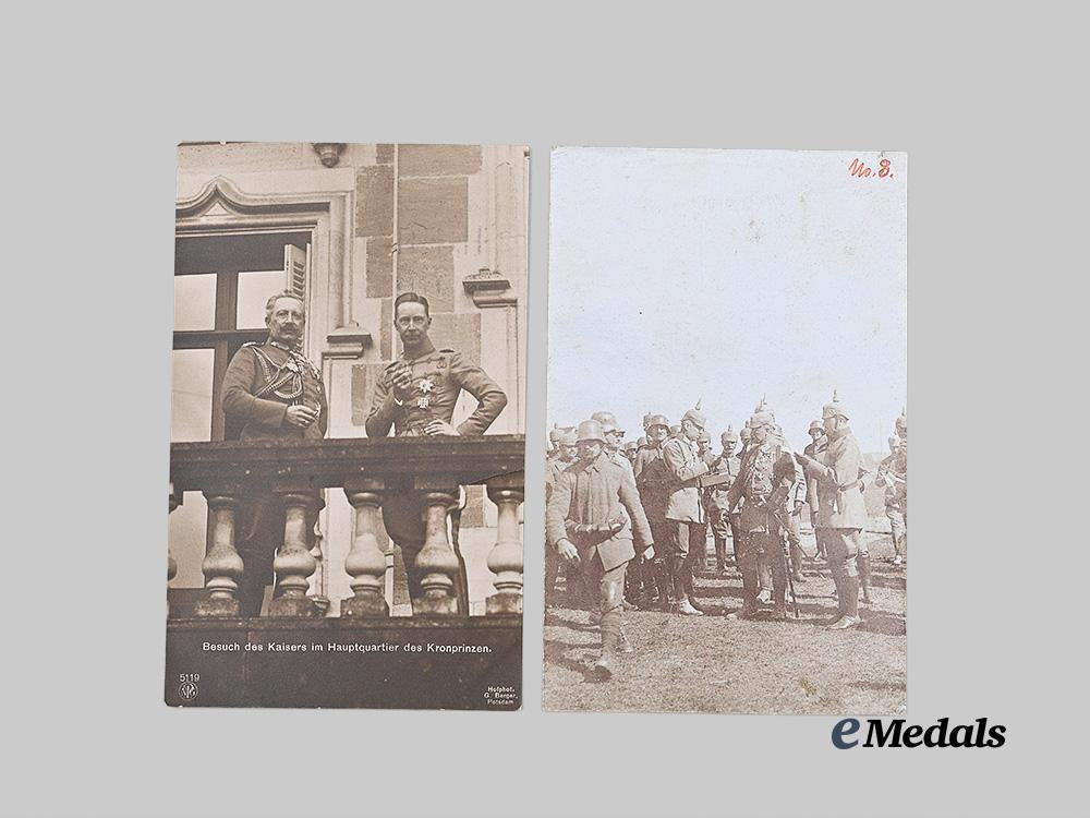 germany,_imperial._a_lot_of_kaiser_wilhelm_i_i_postcards_e_medals__g63731_3