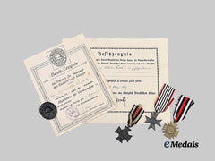 Germany, Imperial. A Lot of Awards and Documents for First World War Service