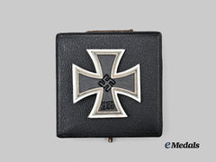 Germany, Wehrmacht. A Mint 1939 Iron Cross I Class, by Wilhelm Deumer, with Meybauer Case and Carton