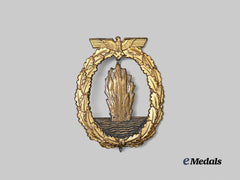 Germany, Kriegsmarine. A Minesweeper War Badge, Variation 2, by Schwerin
